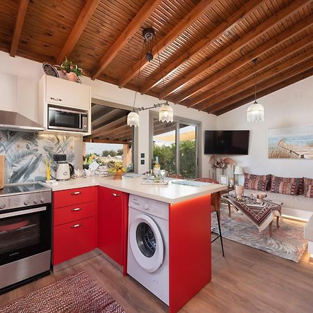 Aelia Sea View Bungalow غينادي المظهر الخارجي الصورة