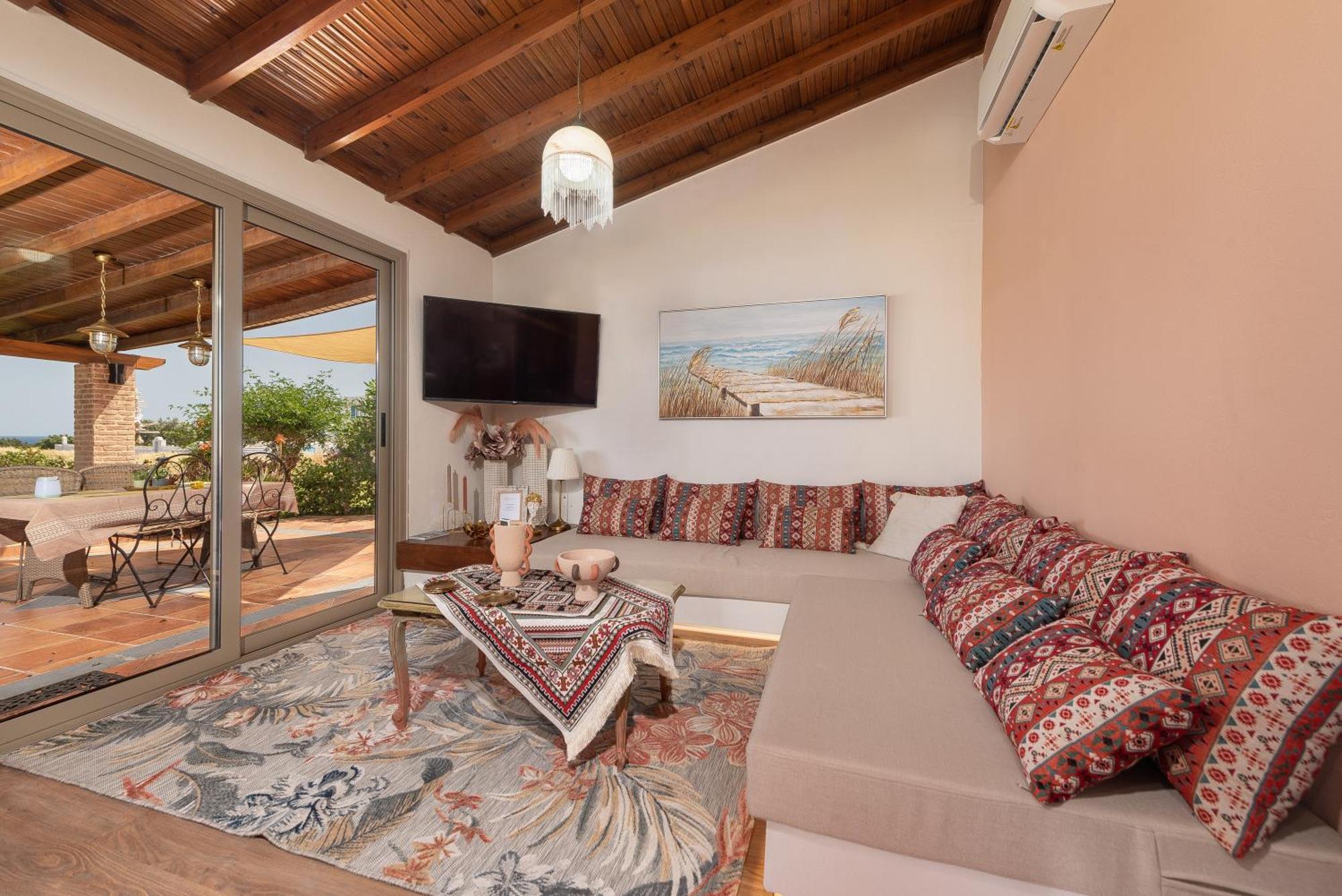 Aelia Sea View Bungalow غينادي المظهر الخارجي الصورة